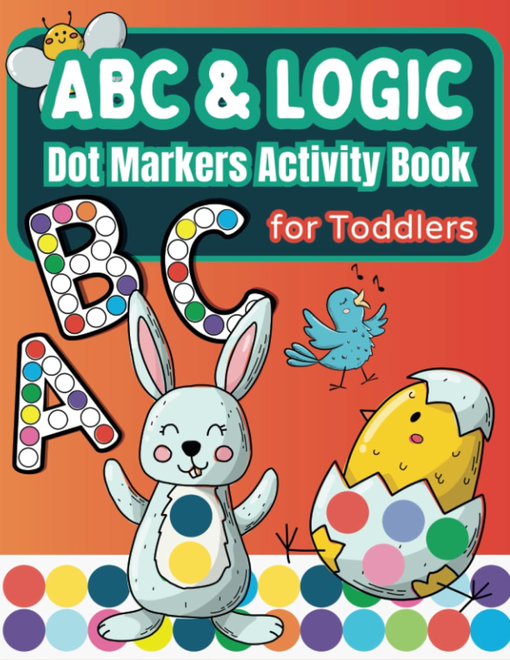 ABC & Logic Dot Markers Activity Book for Toddlers