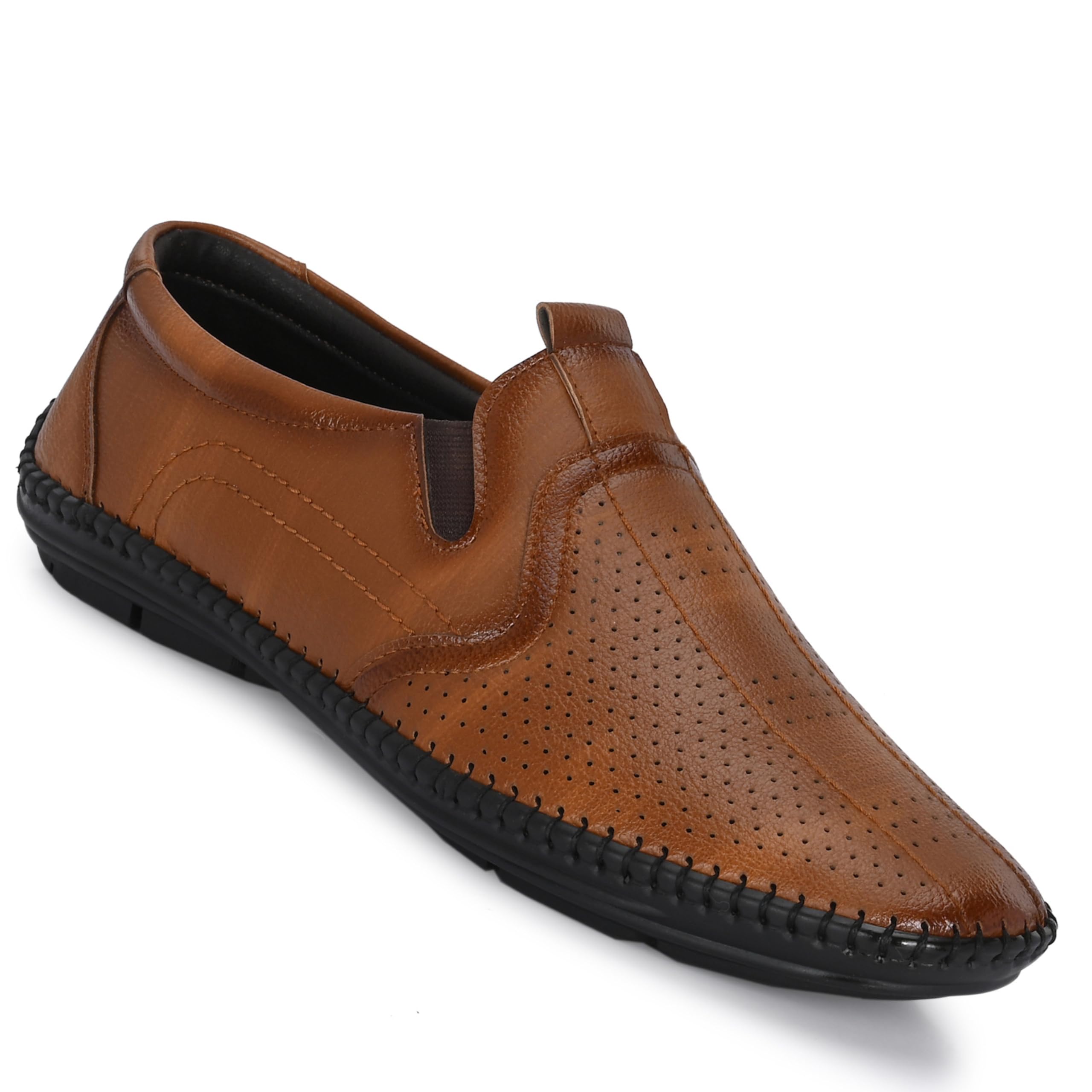 POS Black Mens 1289 Formal Shoes | Lace-Up Derby Shoes | Provide Comfort & Stylish | Perfect for Formal Wear, Business Casual, and Parties-image-13