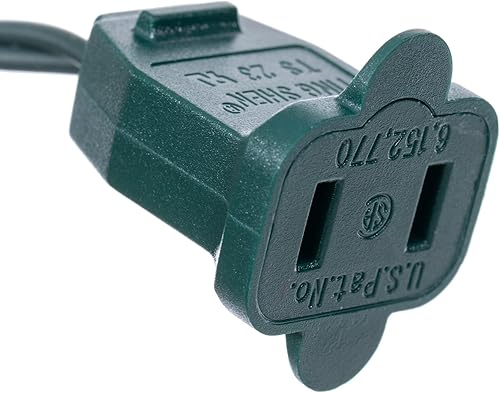 Miniatura 6 de Vickerman 25 luces LED G30 de color blanco cálido rojo en cable verde, 16' cadena de luz de Navidad