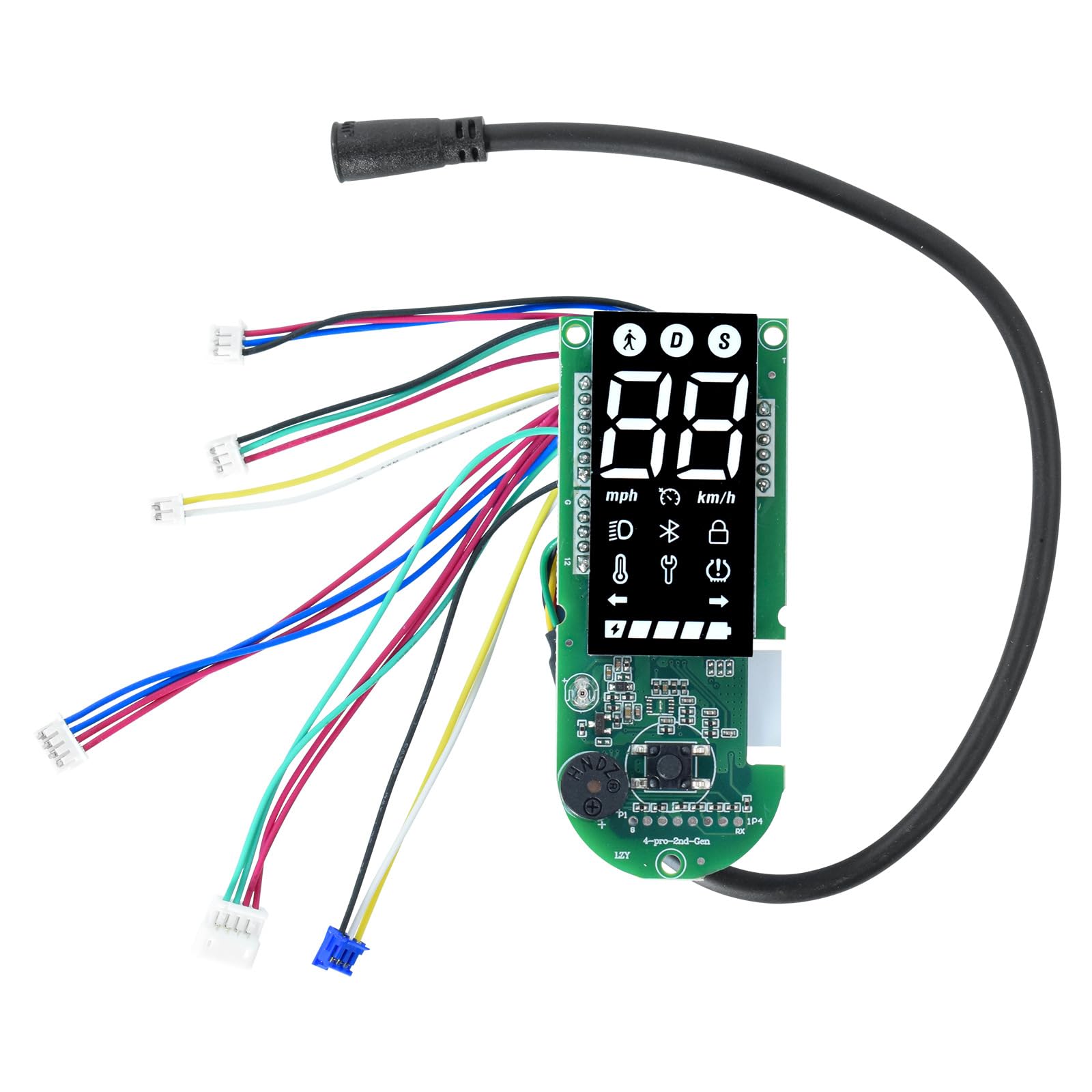 Tableau de Bord pour Xiaomi 4 Pro 2nd Gen Trottinette électrique Panneau D'affichage Communication Bluetooth Circuit imprimé Pièces de Rechange Accessoires de Modification