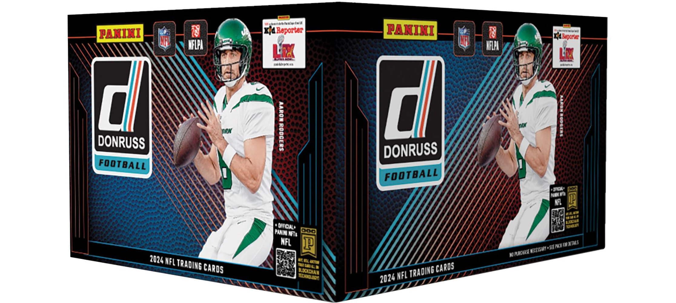 Panini Donruss Football Lot de 24 boîtes de cartes à collectionner 2024 (4 parallèles rouges par boîte)