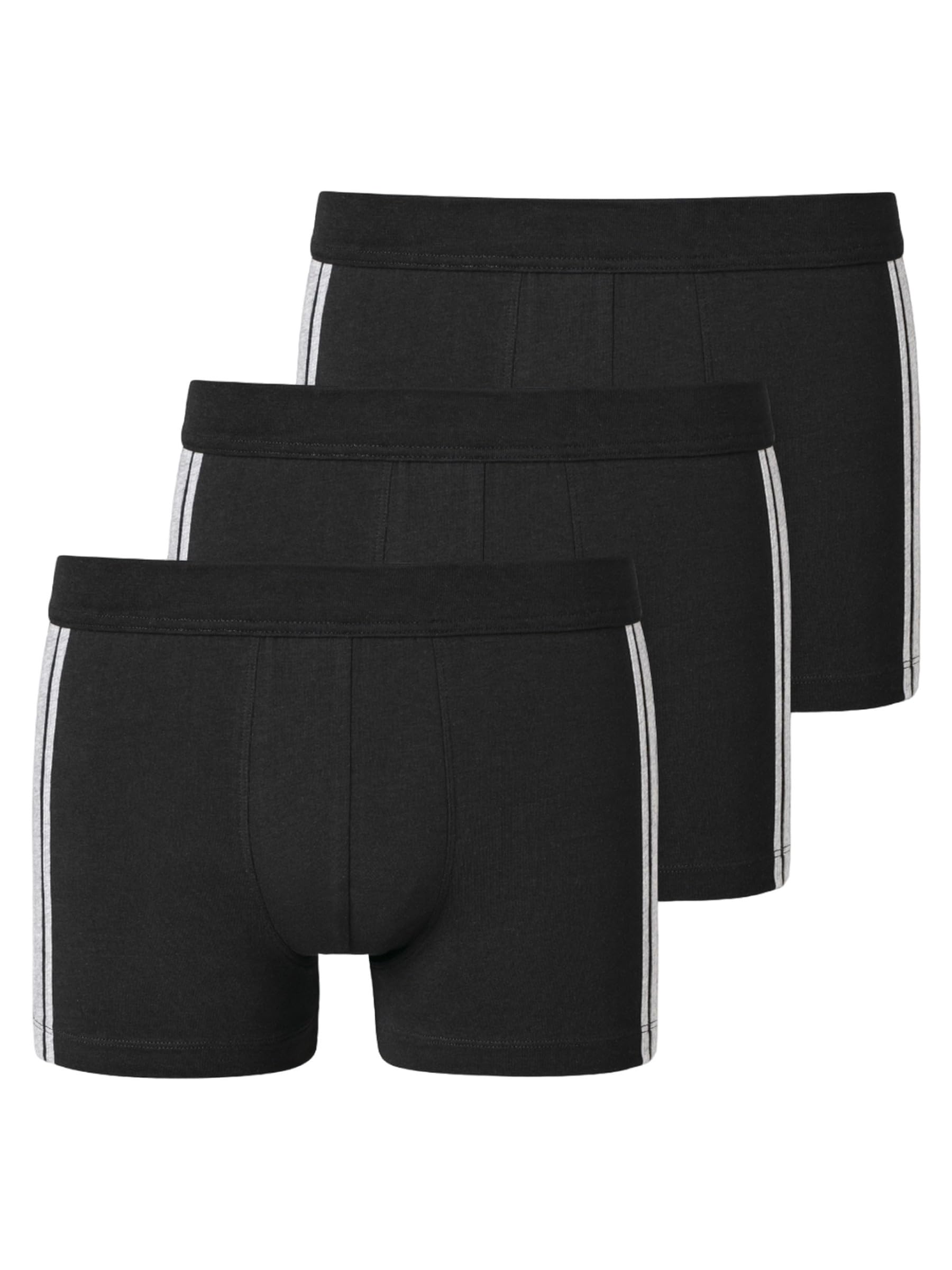 Schiesser Boxershorts Schwarz 95-5 Stretch Shorts
