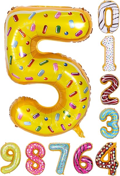 Amazon Tslyy バルーン アルミ風船 数字5 ドーナツ仕様 かわいい風船 ナンバー 大きい ビッグサイズ 40インチ 誕生日グッズ 飾り付け 記念日 パーティー ドーナツ風 約90cm 誕生日飾り おもちゃ おもちゃ Amazon Tslyy バルーン アルミ風船 数字5 ドーナツ仕様 かわいい風船 ナンバー 大きい ビッグサイズ 40インチ 誕生日グッズ 飾り付け 記念日 パーティー ドーナツ風 約90cm 誕生日飾り おもちゃ おもちゃ