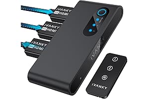 iVANKY Bi-Directional 8K HDMI Switcher: The Ultimate HDMI Upgrade for 4K@120Hz Gaming and Entertainment