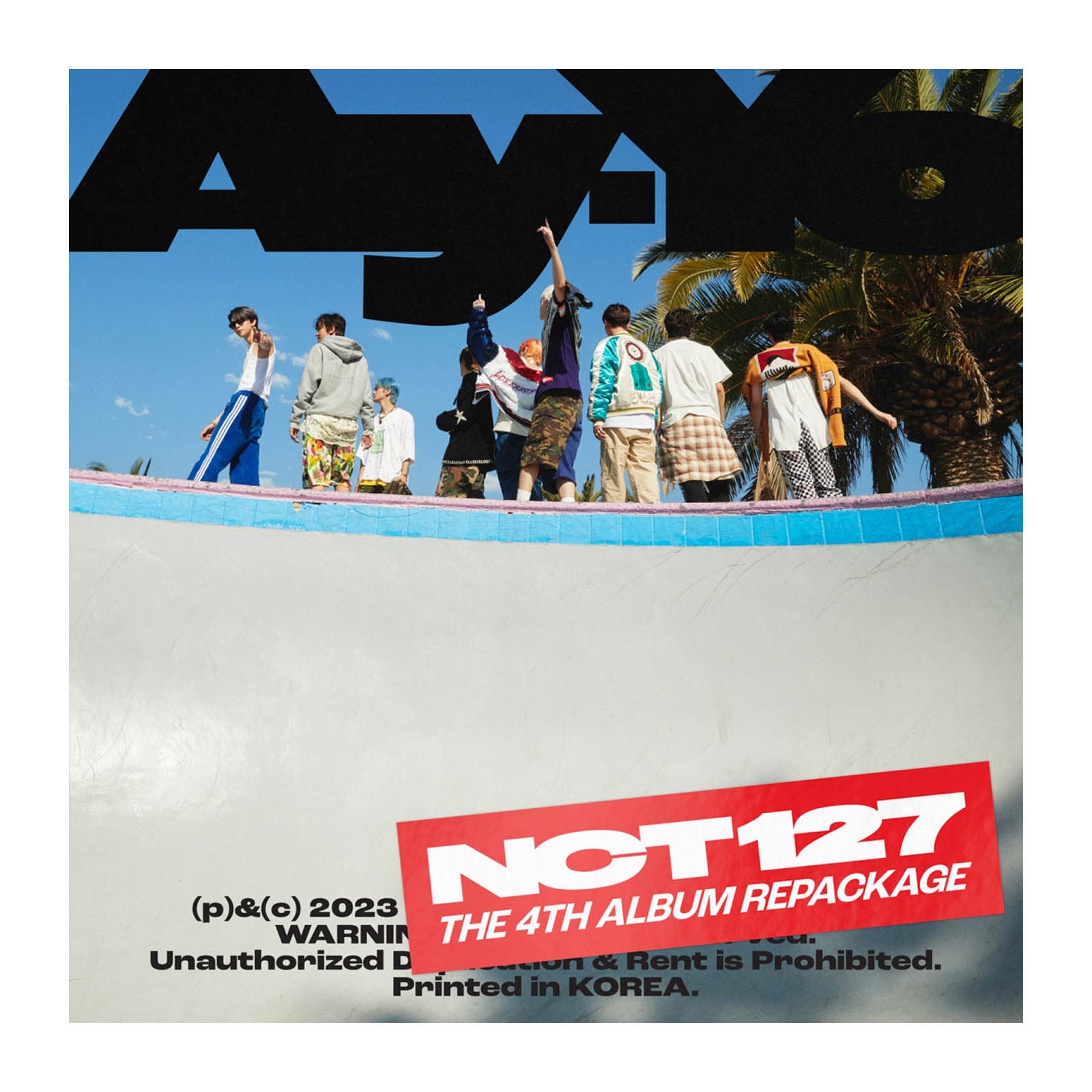 일반 NCT 127 Ay-Yo 4th Mini Album Digipack Ver+Folded Poster (TAEIL)