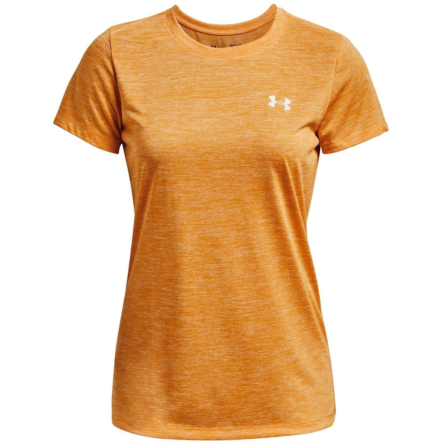 Under Armour Ua Hg Ss Camisa de Manga Corta, Mujer