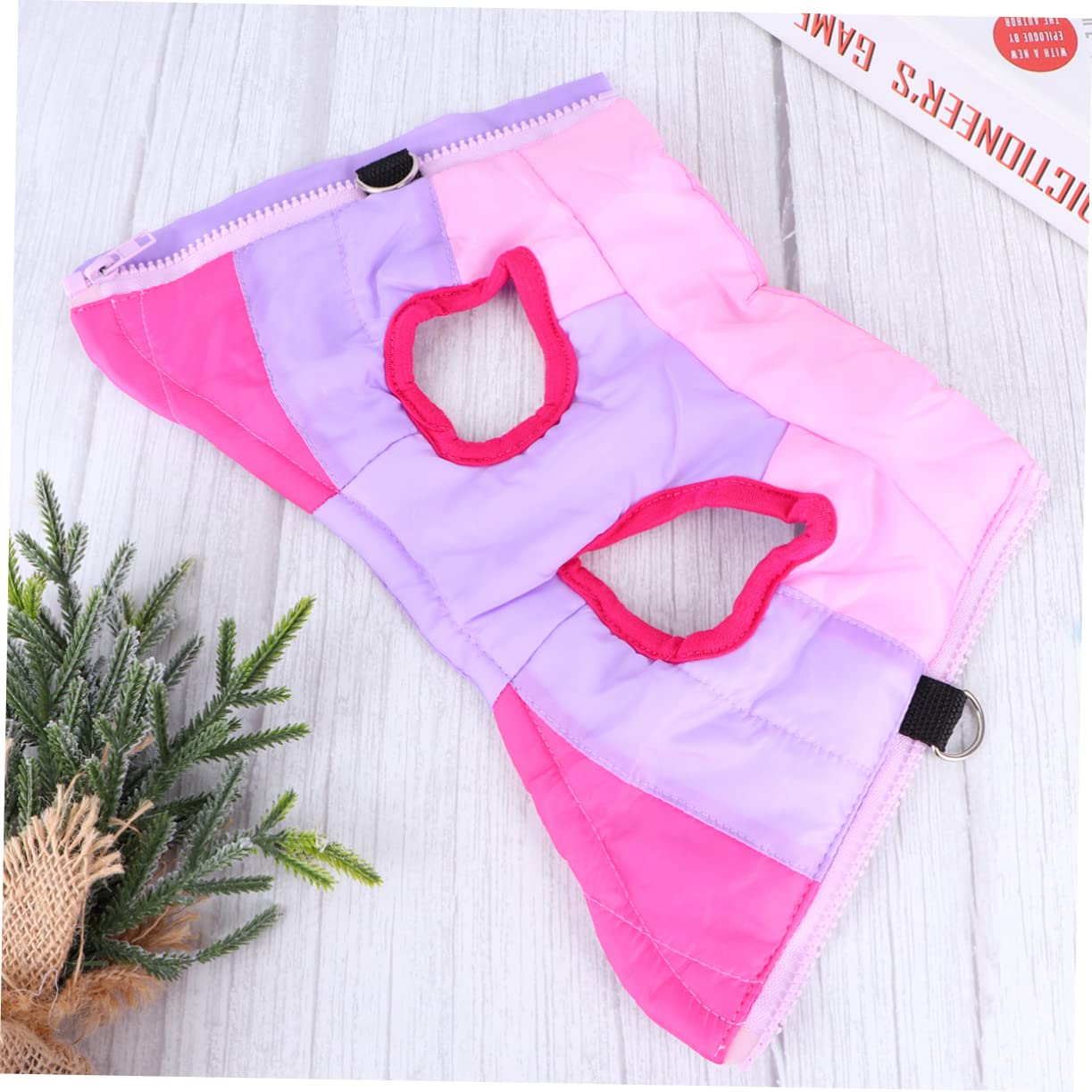 3stücke Pet Dog Winter Weste wasserdichte Warme Hundejacke Für Kleine Hunde Xs Rosy Für Und Sportliche Aktivitäten Im Herbst Und Winter
