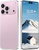 17 PMAX Celular Desbloqueado, 16GB+512GB Smartphone, Pantalla HD 6.99" Android 15 5G, Batería 7000mAh, Desbloqueo por Huella Digital/GPS/Face ID/Doble SIM/5G (Rosa) 1