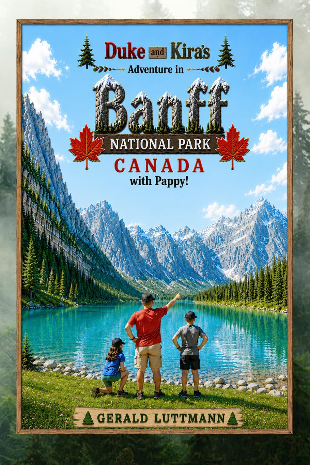Duke and Kira's Adventure in Banff National Park Canada with Pappy