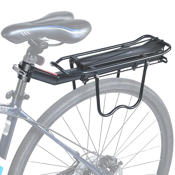 Buy Lumintrail Bike Cargo Rack, Seatpost Mounted Bicycle Luggage