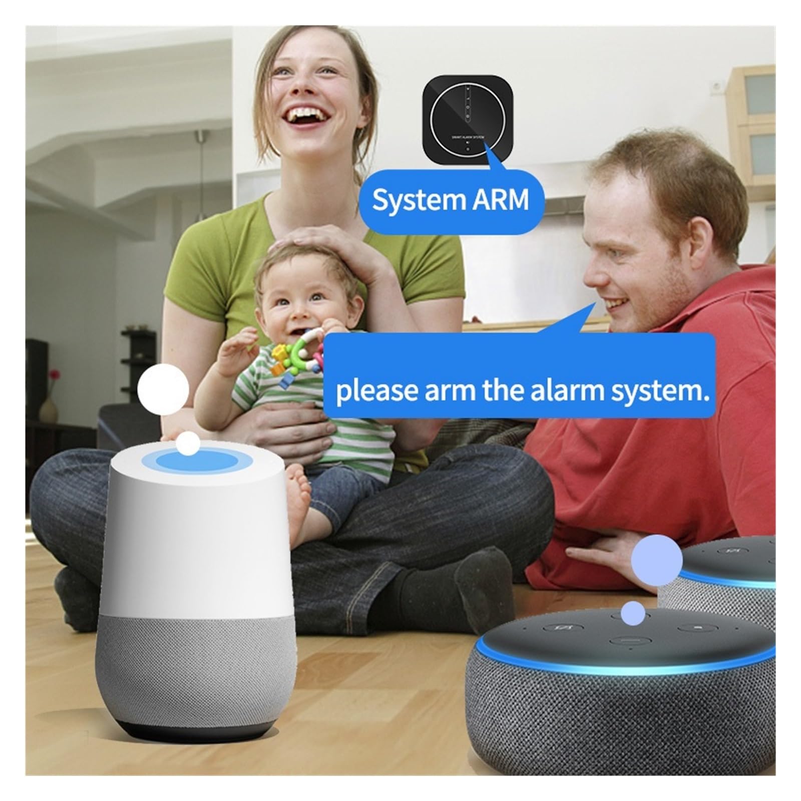 Sistemi Allarme Casa Di Allarme Domestico Wifi GSM Wireless Smart Life APP(A)