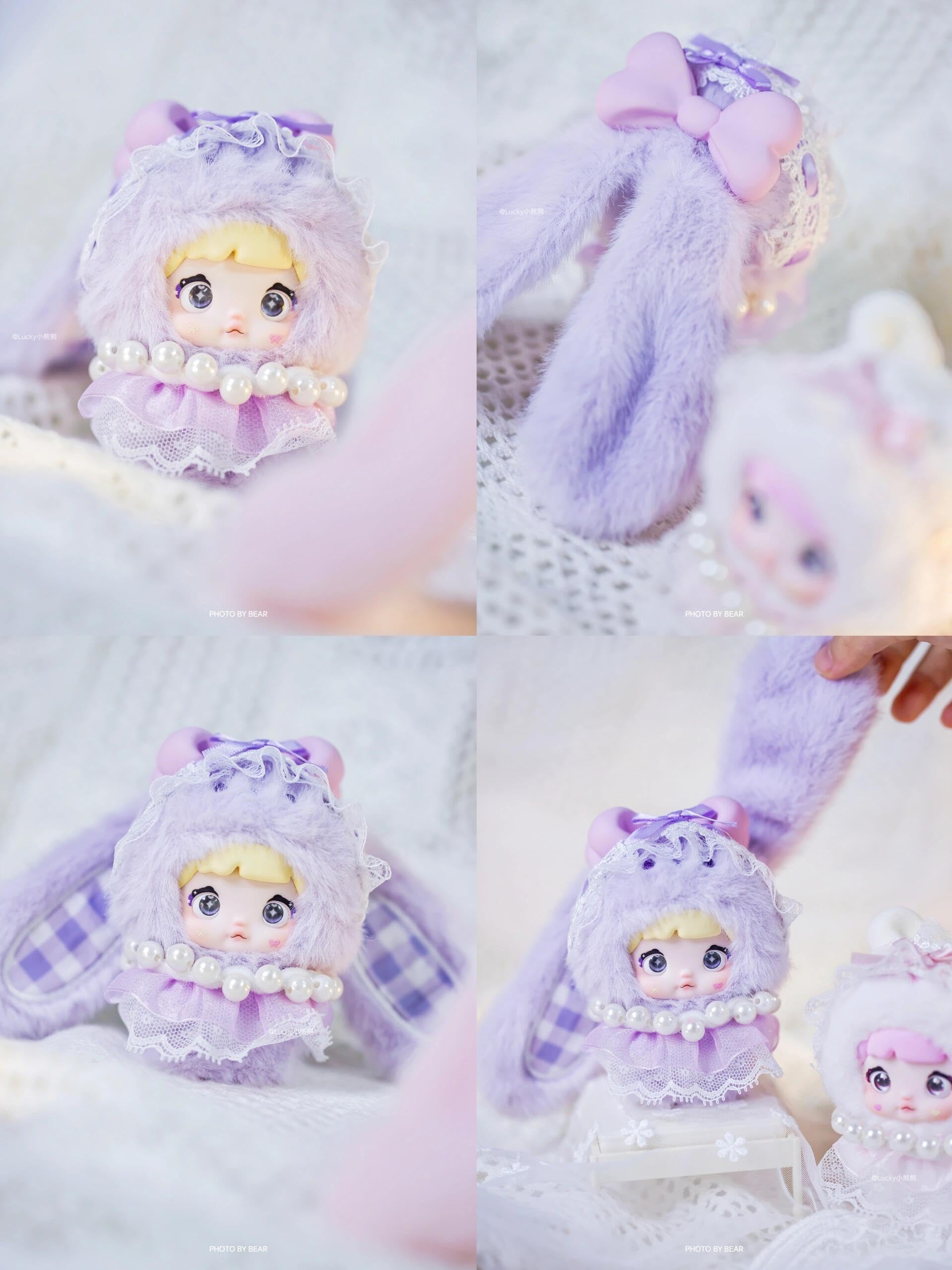 Amazon.co.jp: Nommi Sweetheart Bunnyシリーズ ぬいぐるみ ブラインド