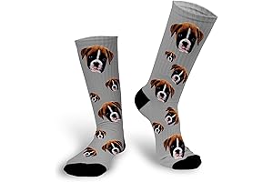 Printed Pet Face Socks - Capture Your Furry Friend's Unique Charm and Style