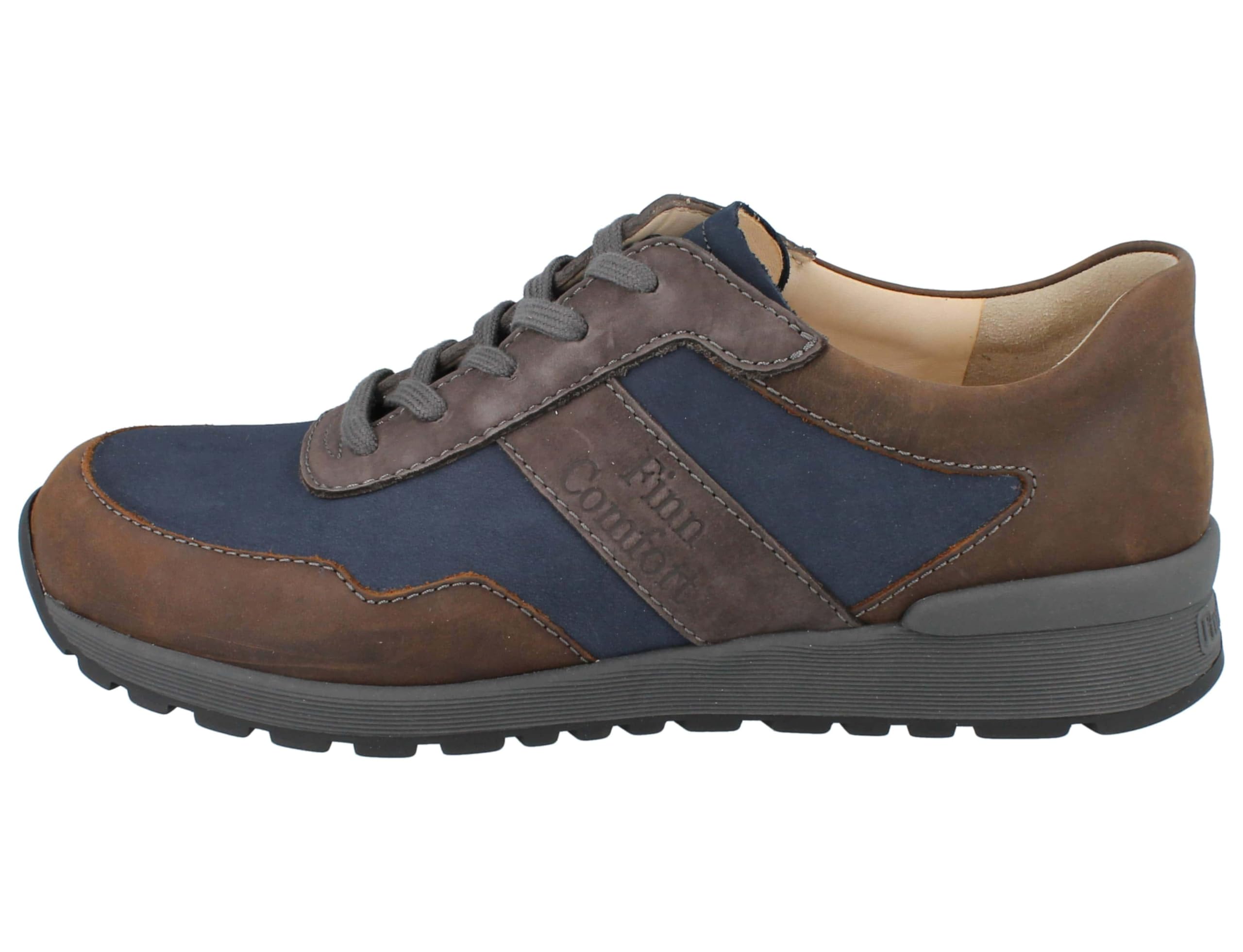 Finn Comfort Prezzo Uomo Scarpe basse Marrone Blu Multicolore Nubuck
