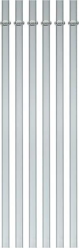 Pajitas acrílicas para beber, juego de 6 repuestos para vasos Tervis de 10, 12, 16 y 20 onzas, reutilizables y duraderos