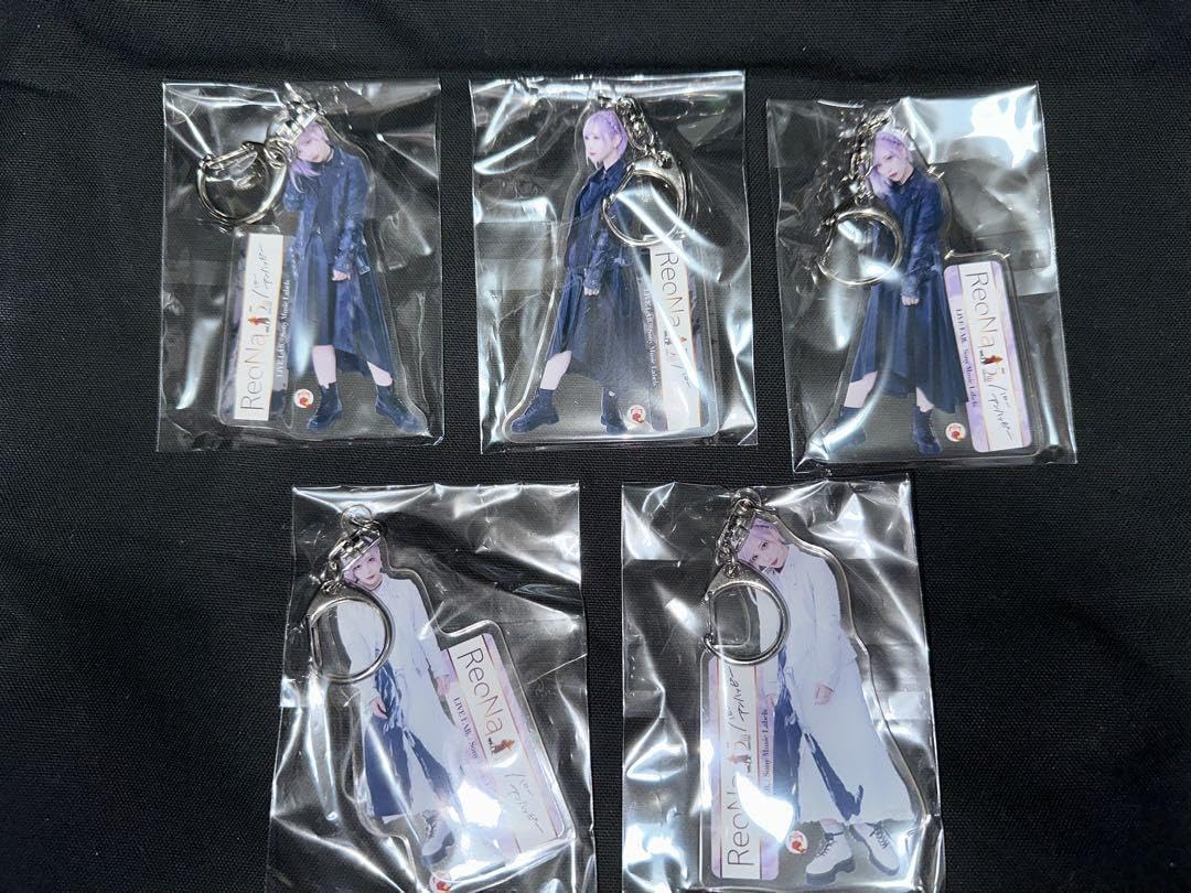 Amazon.co.jp: ReoNa アクリルキーホルダー A,B,C,D,E 5点セット