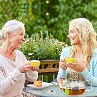 Vista 6 de Infusor de té de silicona, paquete de 4 bolsas de filtro de té de hojas sueltas con cuchara