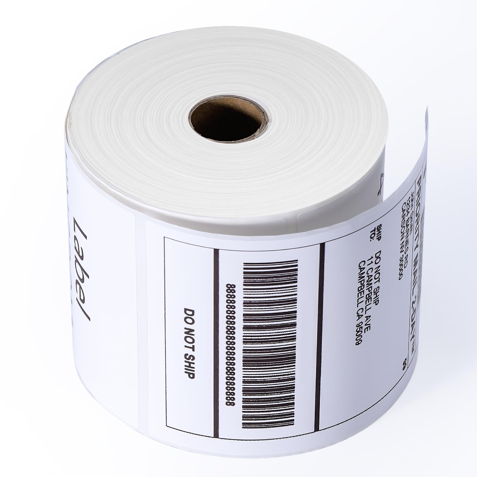 Amazon.co.jp: 4 x 6インチ ダイレクトサーマル配送ラベルロール 500