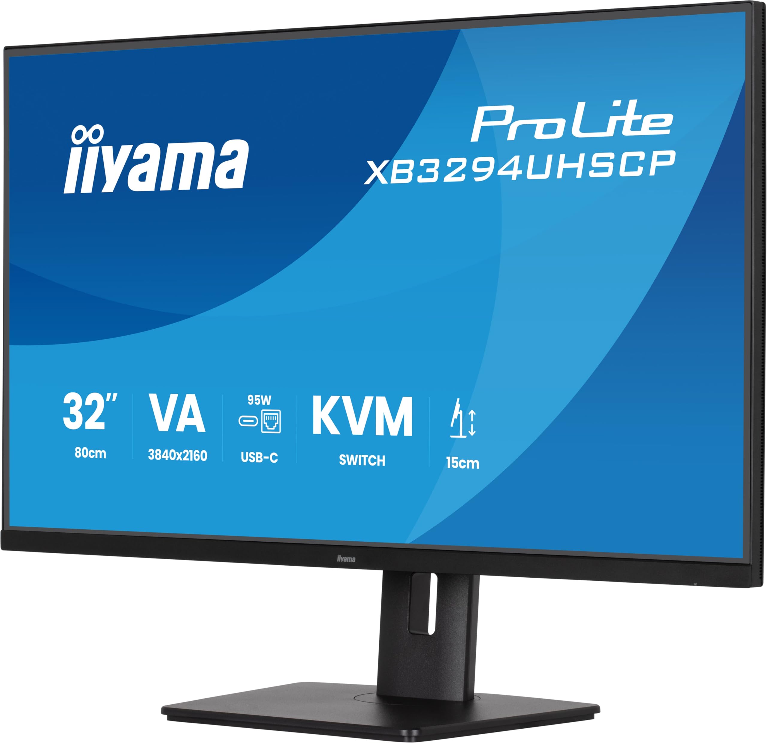 iiyama Prolite XB3294UHSCP-B1 4K UHD VA-Monitor
