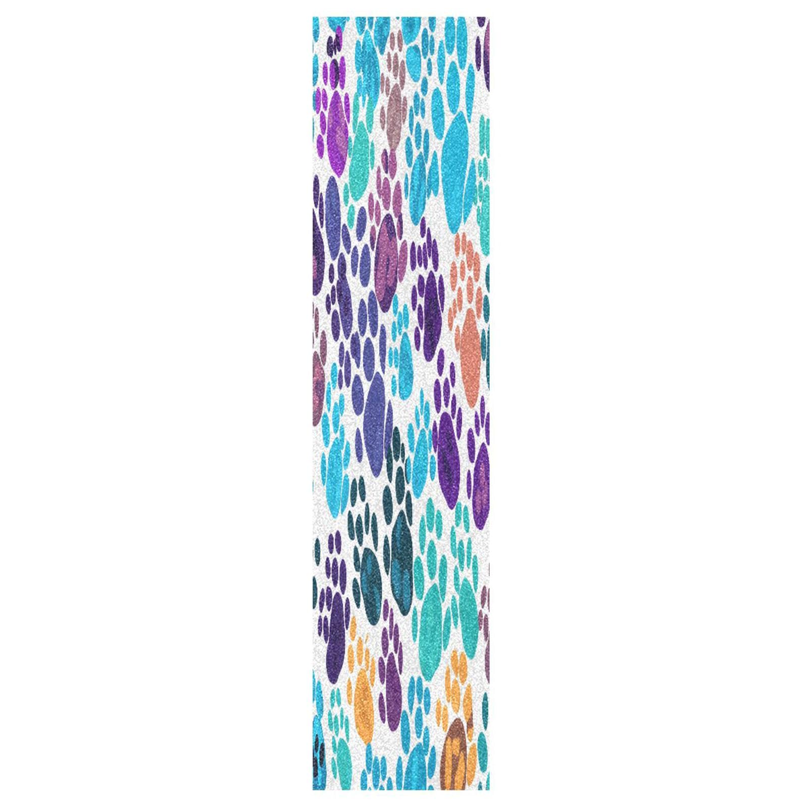 CEBUGI Animal Footprints Skateboard Grip Tape 44x10in Waterproof Tear-Proof Longboard Grip Tape Bubble Free Non-Slip Scooter Grip Tape for Girls Boys