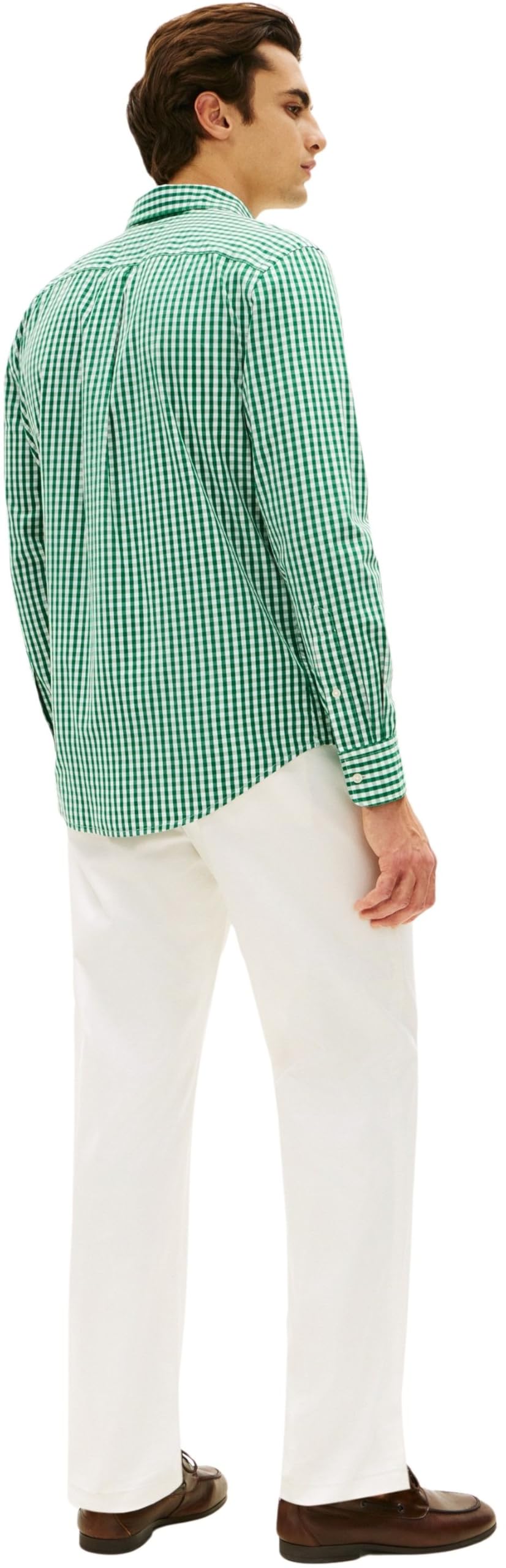 Tommy Hilfiger Herren Hemd Flex Poplin Gingham Regular Fit