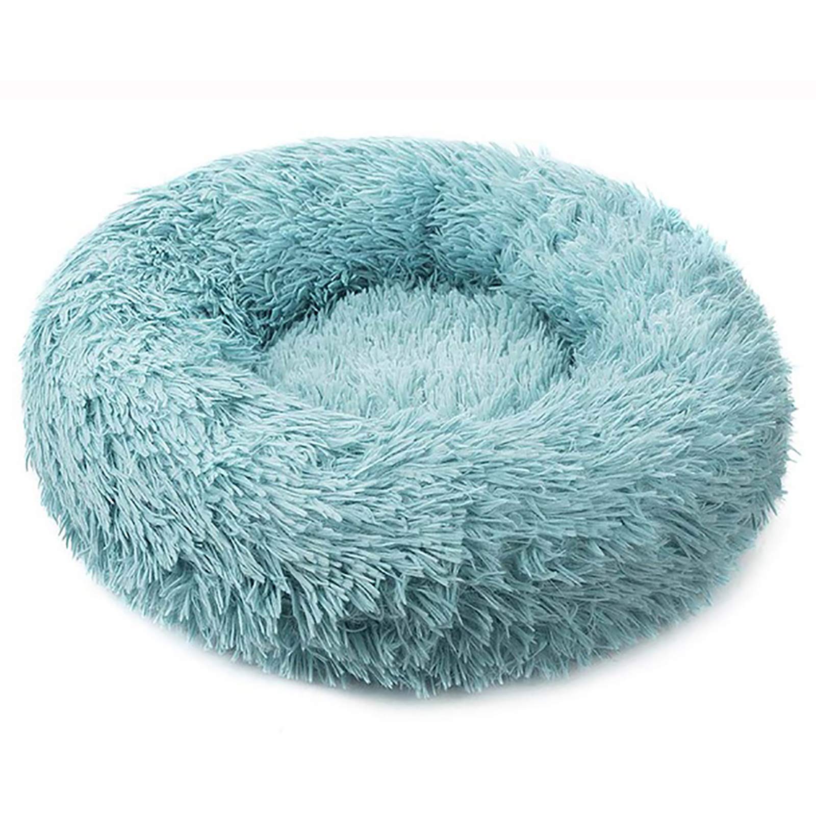 Lit peluche pour chien et chat XXL matelas épais chaud et litière ronde