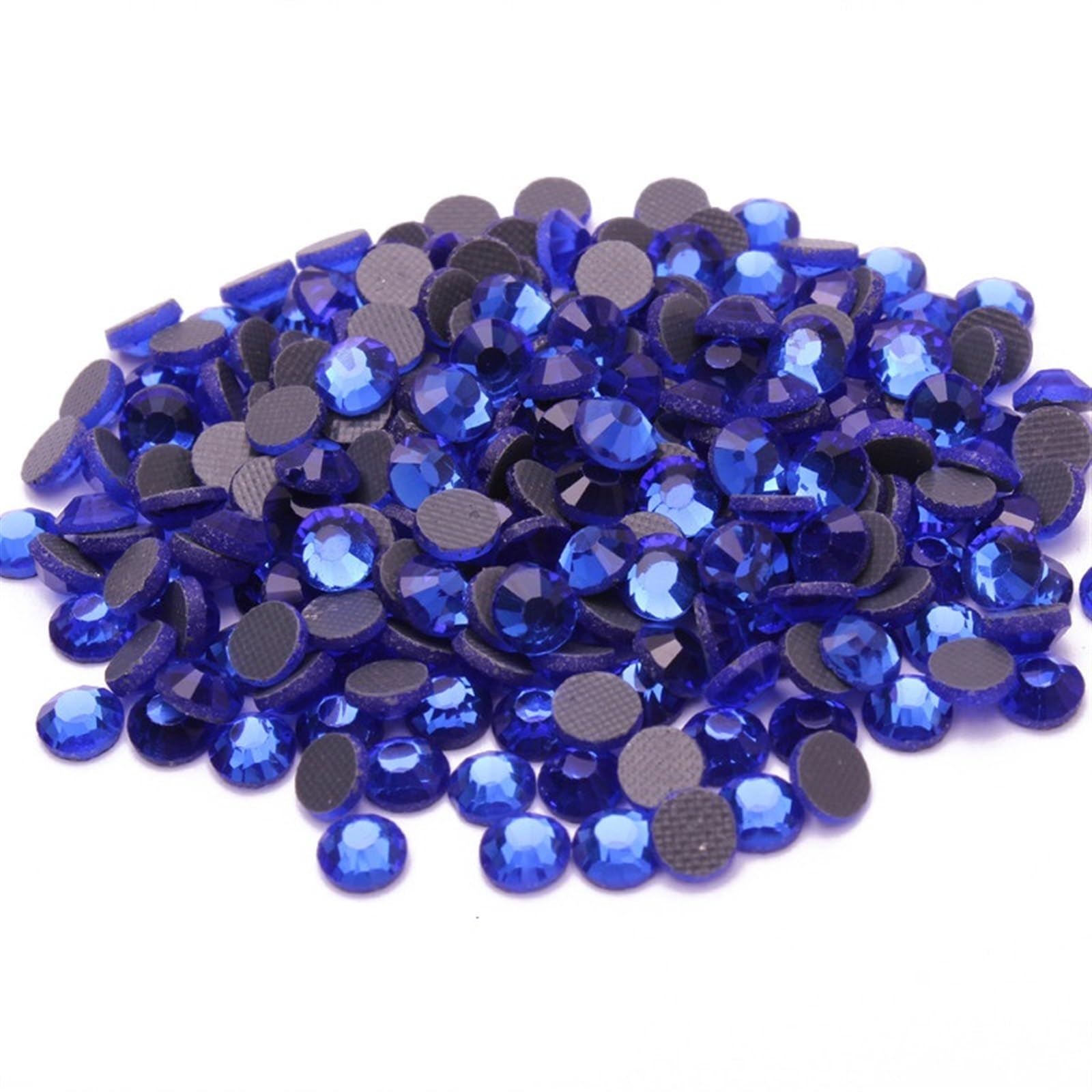Hotfix Rhinestones Hotfix Rhinestone Crystal with Glue On Flatback Crystal Glass Rhinestone(Color:Sapphire,Size:SS20 720pcs)