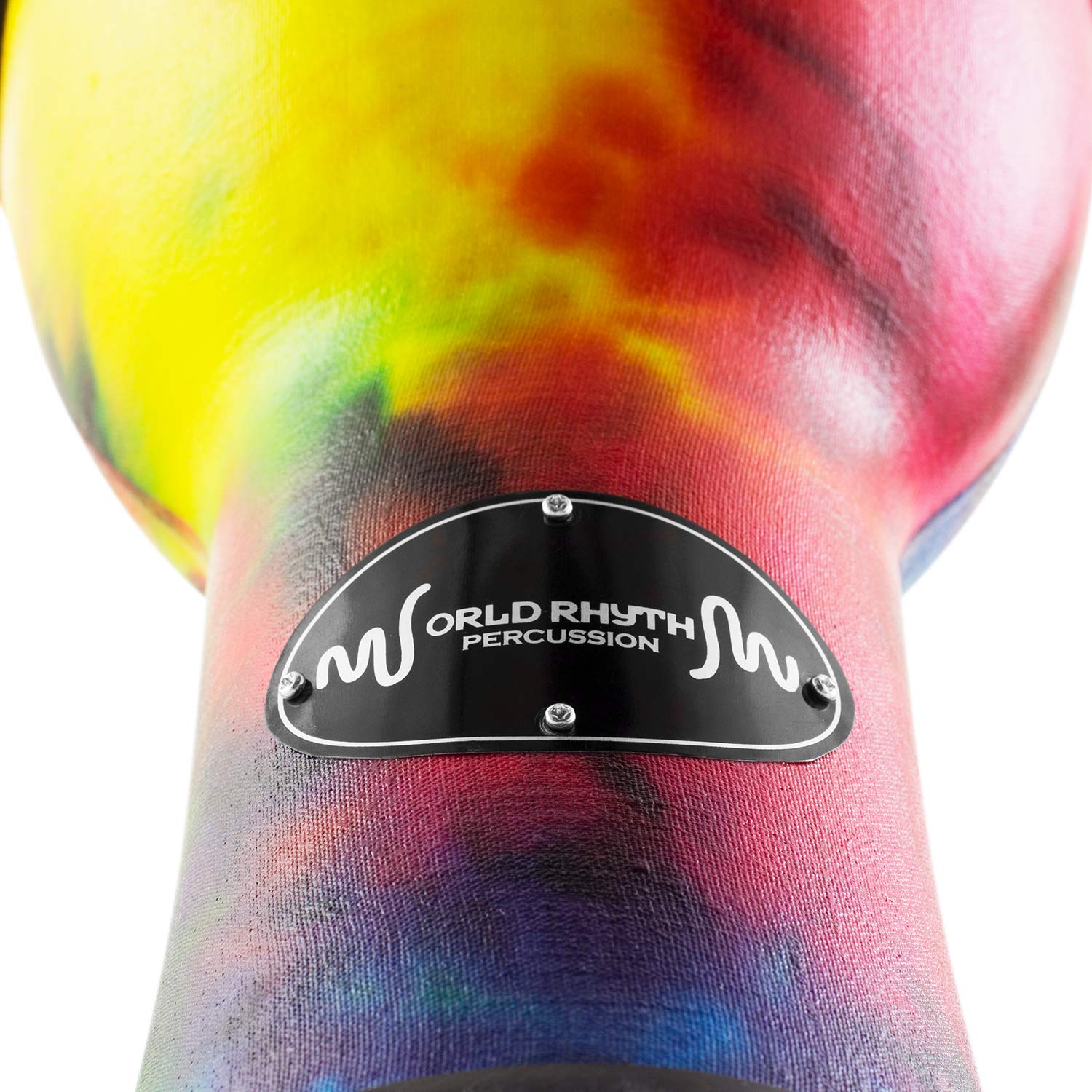 Pvc 15.2 cm Pretuned Djembe, Arcobaleno