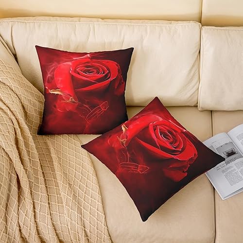 Miniatura 9 de Paquete de 2 fundas de almohada de calavera de azúcar decoración de sofá fundas de almohada florales botánicas para niños y niñas fundas de cojín de