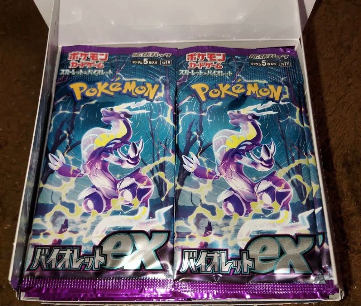 Amazon.co.jp: ポケカードードカード バイオレットex 1box ミモザ SR 