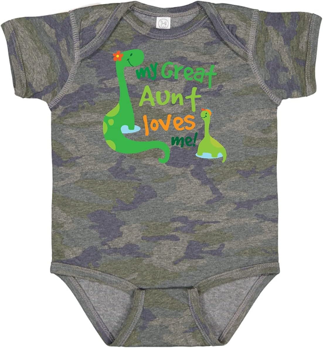 inktastic My Great Aunt Loves Me Baby Bodysuit