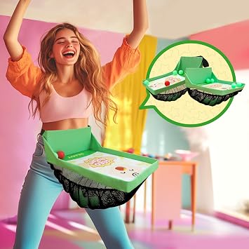 YUBAIHUI 2 Sets Baby Shower Games Funny Bridal Shower Games Activities - Funniest Baby Shower Game Ever, Ice Breakers for Boy or Girl, Feed It Right Green