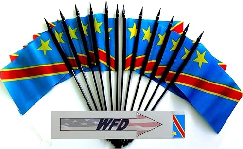 Miniatura 70 de Paquete de 12 banderas de escritorio de oficina en miniatura de poliéster internacional de 4 x 6 pulgadas, 1 docena de banderas pequeñas de 4 x 6