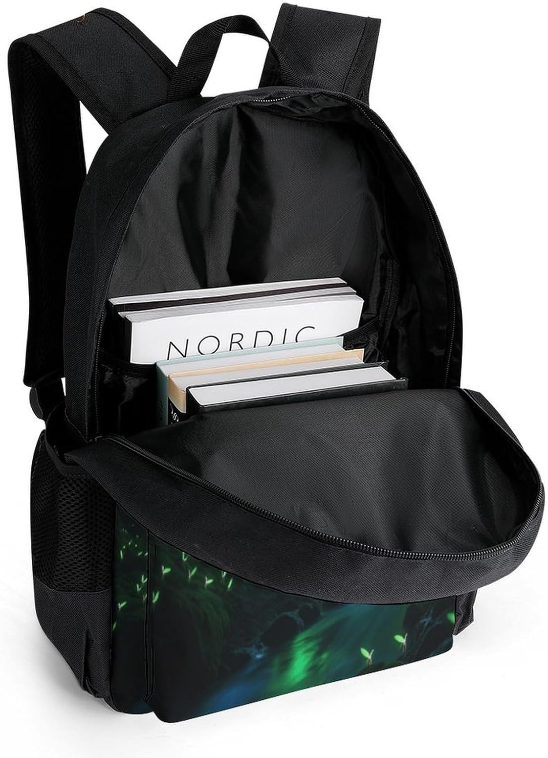 Glowworm Cave Backpack Daypack Travel Backpack | Lightweight Casual Laptop Backpack for Women Men Aesthetic Travel Bag for Weekender Business Hiking Outdoor