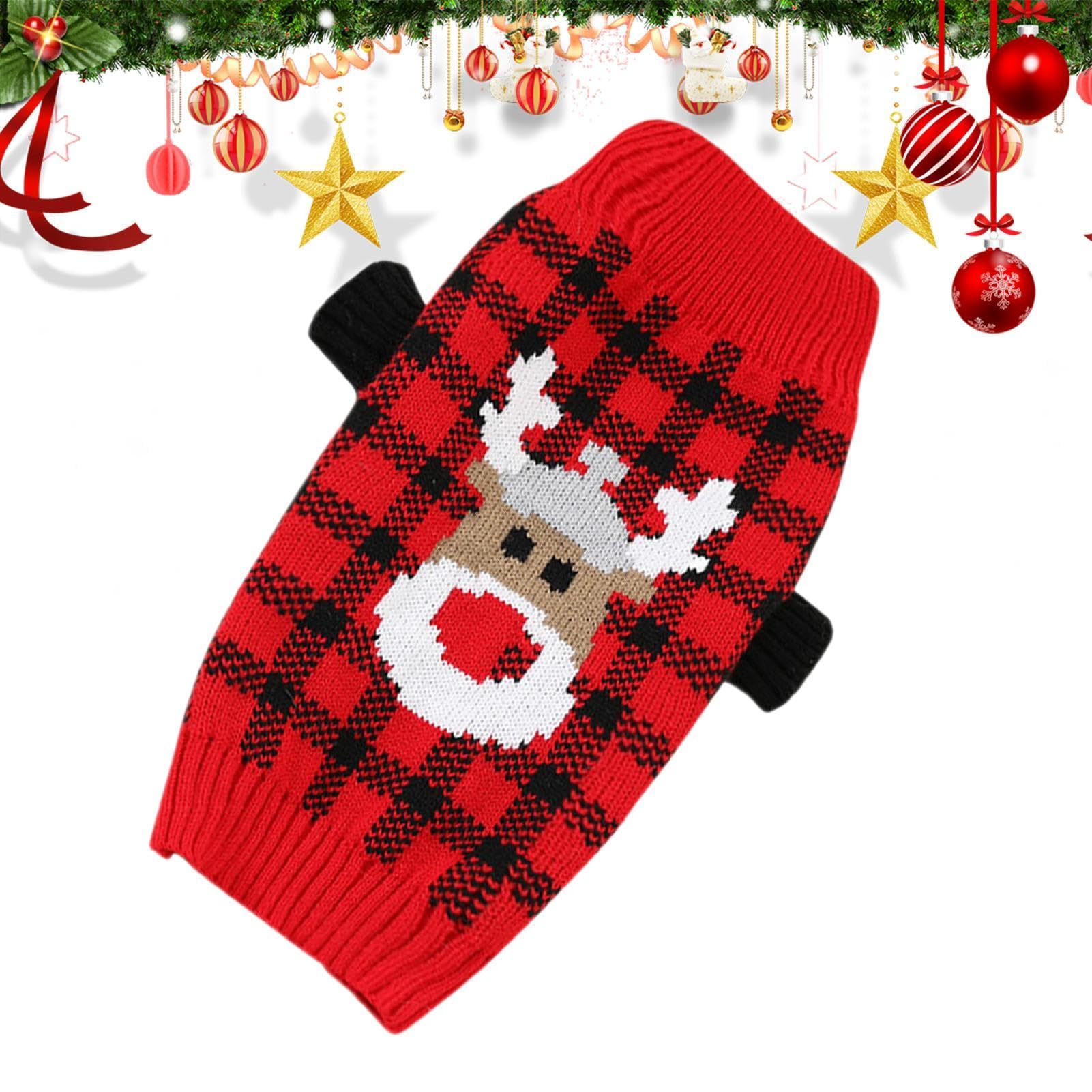 Pull de Noël pour chien et chat motif bonhomme de neige