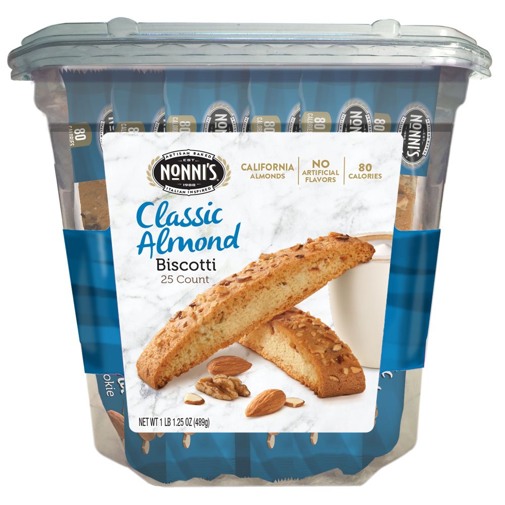 Biscotti Value Pack, Originali Classic Almond, 25 Count, 1.1 Pound