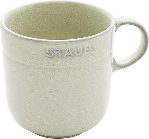 Miniatura 4 de Staub Vajilla de cerámica 4-pc 16 oz. Juego de tazas - Blanco