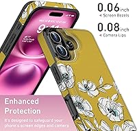 Vista 457 de LETO para iPhone 15 Pro Funda tipo cartera - Tapa tipo folio con patada - Diseños de moda - Tarjetero - Funda protectora para mujeres y niñas - 6.1
