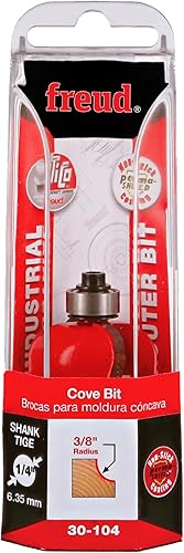 Miniatura 2 de Freud 30-104: Broca de radio de 3/8" con vástago de 1/4"