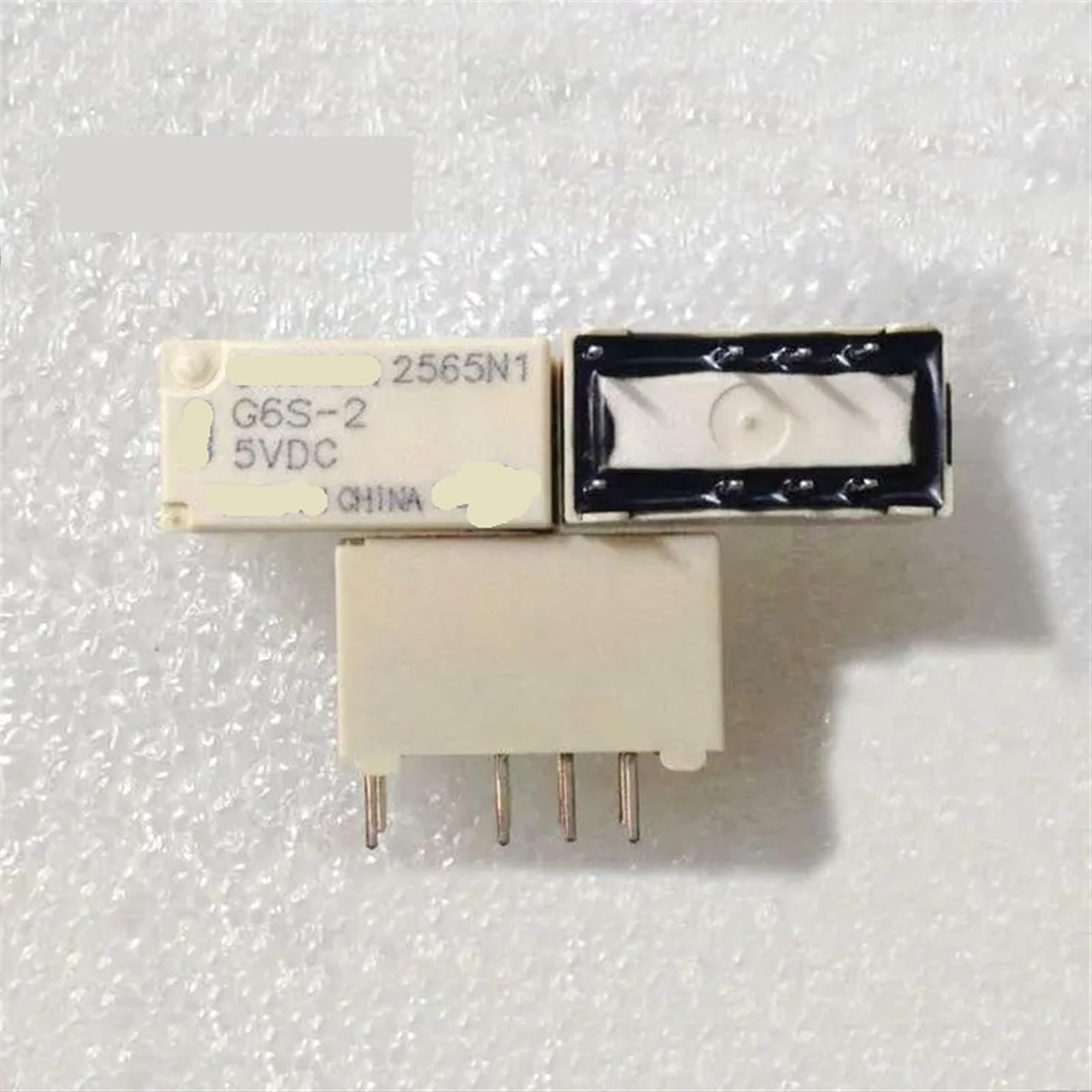 Relé G6S-2-DC5V con conmutación eficiente de 2A y aislamiento seguro de 8 pines en miniatura 4