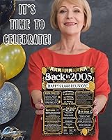 Vista 555 de Lone Star Art 66ª Reunión de Graduados (Sesenta y seis) Decoración en Oro - Recordando El Año - Clase de 1959 - Póster Sin Marco de 11x14 - Globos