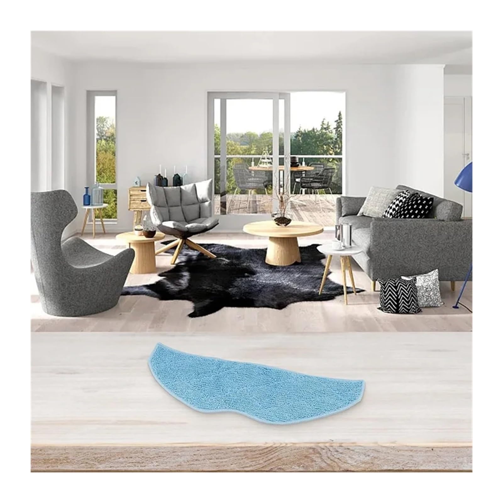 Lot De 10 Lingettes Lavables En Microfibre For Aspirateur EZVIZ, RE4/RE4 Plus/RE5/RE5 Plus