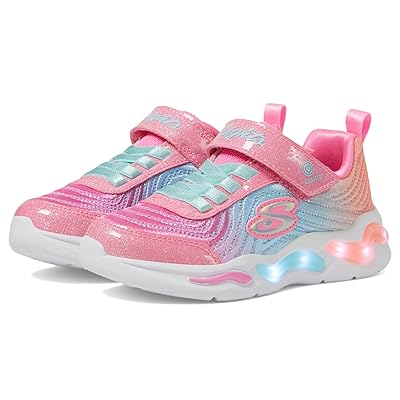 SKECHERS KIDS Wavy Beams Ombre Express 302327L (Little Kid/Big Kid) Girls Shoes Pink/Multi