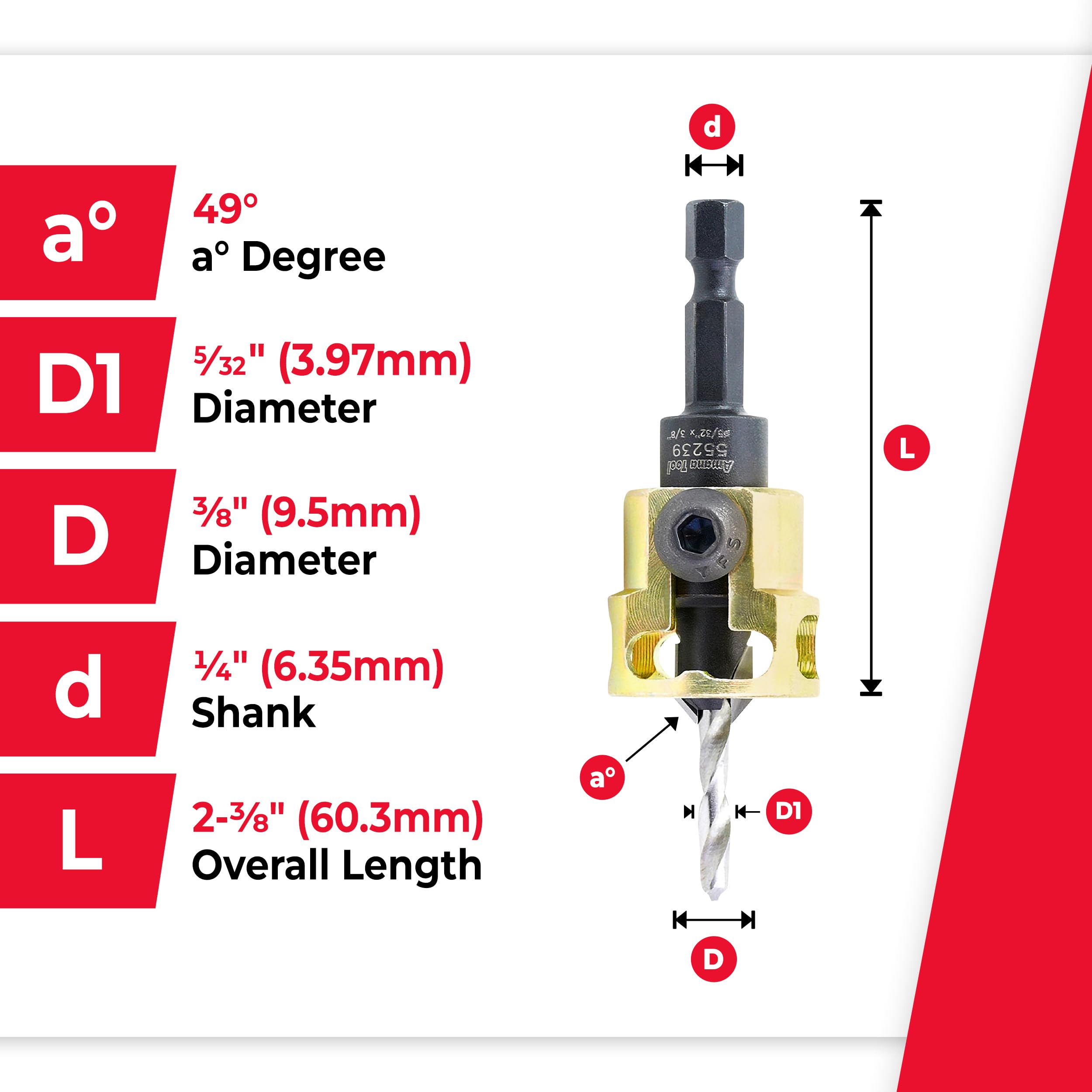 Amana Tool 55239 Amana - Herramientas de corte