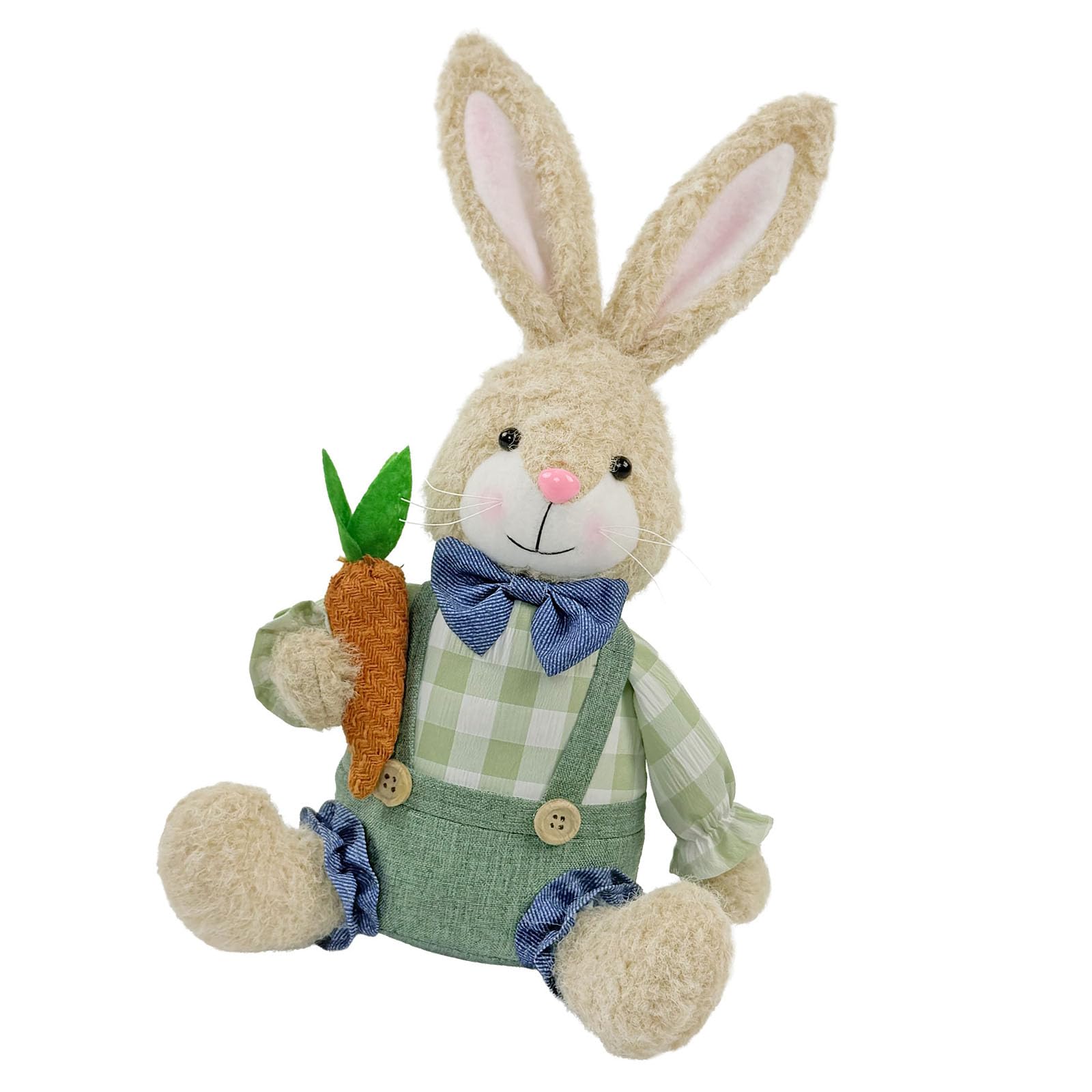 Buxuaaaa B Uxuaaaa Eautiful Sitting Rabbits Statue Sturdy Polyester Celebratory Worktop Ornament Great For Yearly Home Deck Sitting Lagomorph Decoration