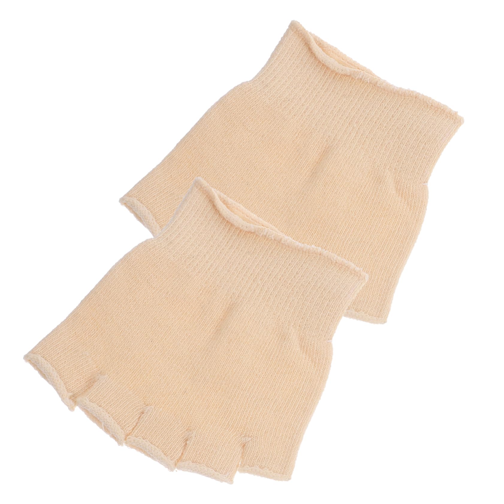 Mikinona Invisible Half Palm Toe Socks for Women Comfortable Cotton Polyester Spandex Half Socks