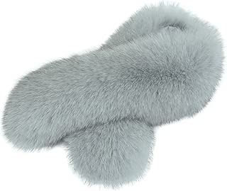 日本製 SAGA フォックス ファー マフラー クリップ付（FF4010）