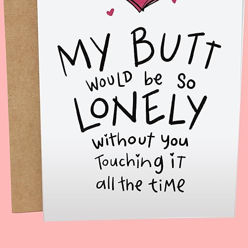 Miniatura 6 de Sleazy Greetings Divertida tarjeta del día de San Valentín para él, tarjetas de aniversario para marido y esposa, tarjeta de cumpleaños traviesa