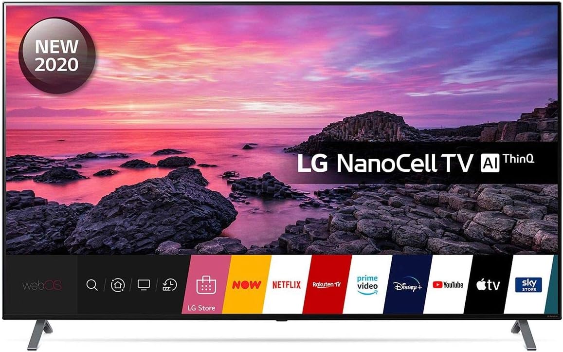LG Electronics Uk Ltd. 55NANO906NA 55inch NanoCell 4K HDR LED SMART TV WiFi Dolby Atmos