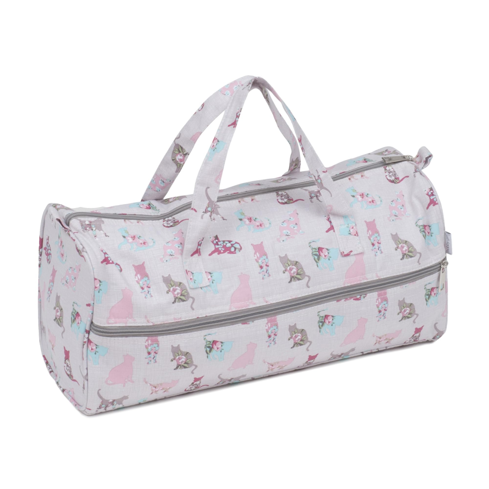 Hobby Gift Knitting BagCotton Yarn Storage Bag With Zip Pocket 45 X 19.5 X 16.5Cm from B&Q
